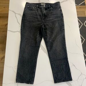 Madewell Perfect Vintage Jean - Size 33 - Black wash